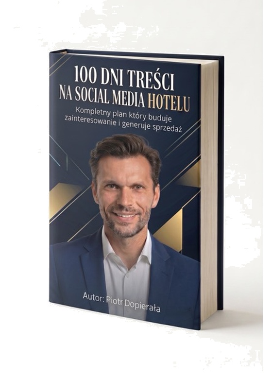 Okładka: 100 dni treści hotelu